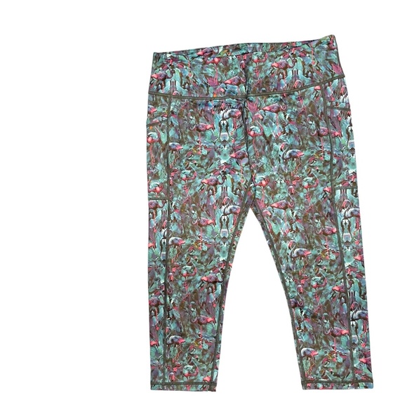 CVG Constantly Varied Gear Flamingo Capri Leggings - Picture 2 of 3